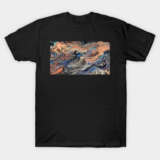 A fanciful swipe technique T-Shirt